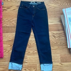 Straight Crop Jeans